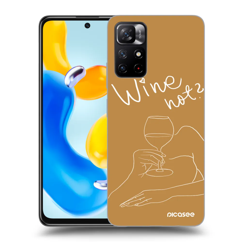 Picasee ULTIMATE CASE pro Xiaomi Redmi Note 11S 5G - Wine not
