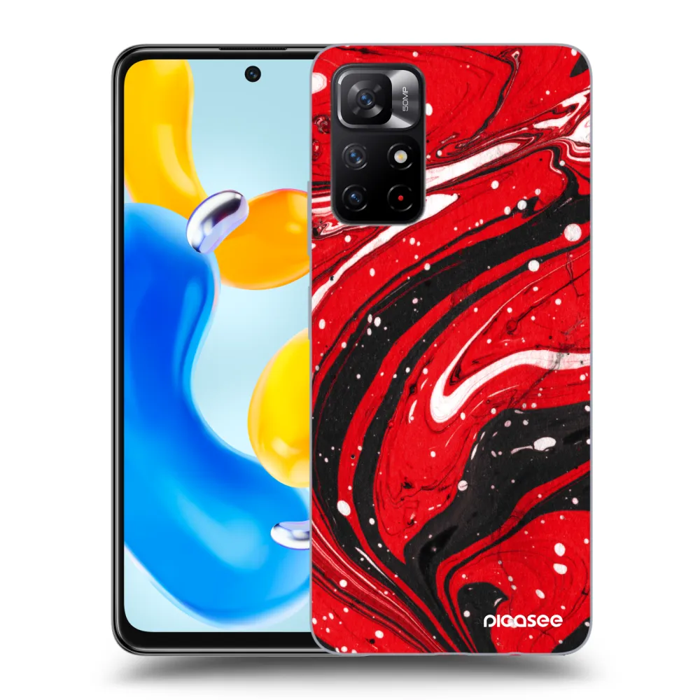 Picasee ULTIMATE CASE pro Xiaomi Redmi Note 11S 5G - Red black