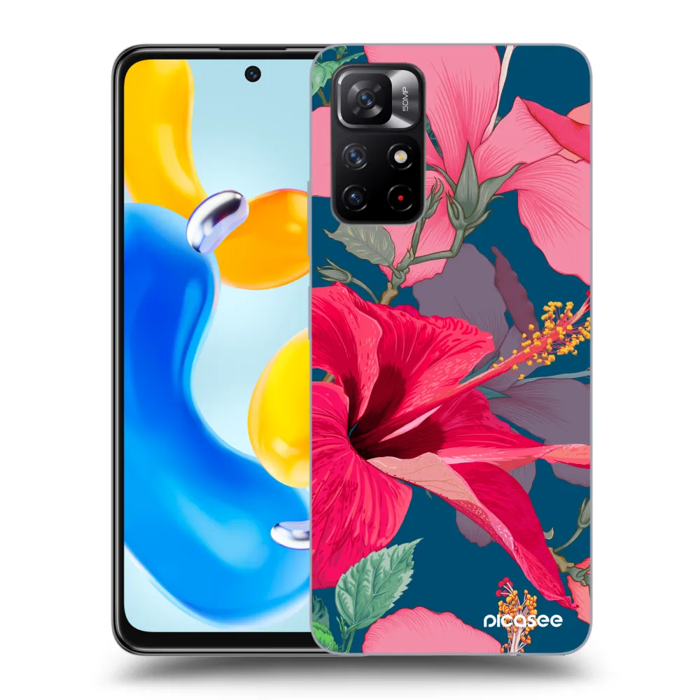 Picasee ULTIMATE CASE pro Xiaomi Redmi Note 11S 5G - Hibiscus