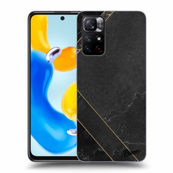 Obal pre Xiaomi Redmi Note 11S 5G - Black tile