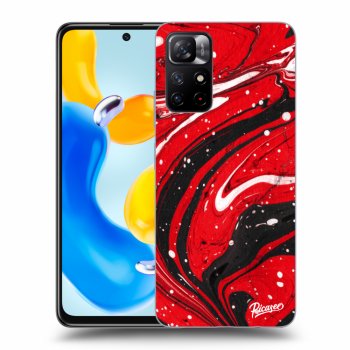 Obal pre Xiaomi Redmi Note 11S 5G - Red black