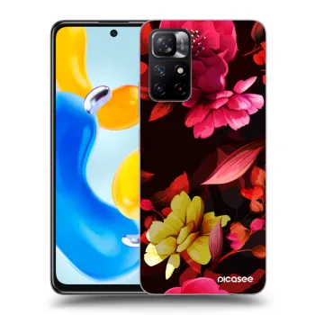Obal pre Xiaomi Redmi Note 11S 5G - Dark Peonny