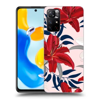 Obal pre Xiaomi Redmi Note 11S 5G - Red Lily