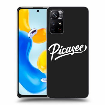 Picasee silikónový čierny obal pre Xiaomi Redmi Note 11S 5G - Picasee - old logo - white