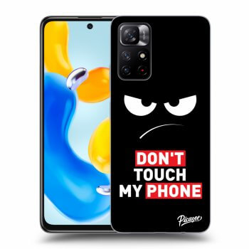 Obal pre Xiaomi Redmi Note 11S 5G - Angry Eyes - Transparent