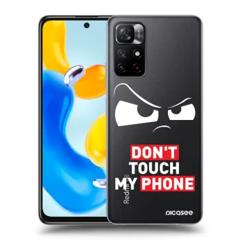 Picasee silikónový prehľadný obal pre Xiaomi Redmi Note 11S 5G - Cloudy Eye - Transparent