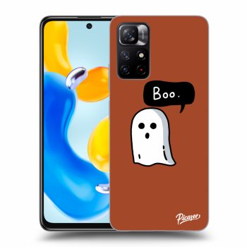 Picasee silikónový čierny obal pre Xiaomi Redmi Note 11S 5G - Boo