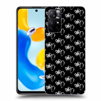 Obal pre Xiaomi Redmi Note 11S 5G - Separ - White On Black