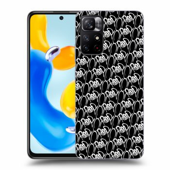 Obal pre Xiaomi Redmi Note 11S 5G - Separ - White On Black 2