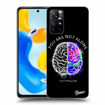 Obal pre Xiaomi Redmi Note 11S 5G - Brain - White
