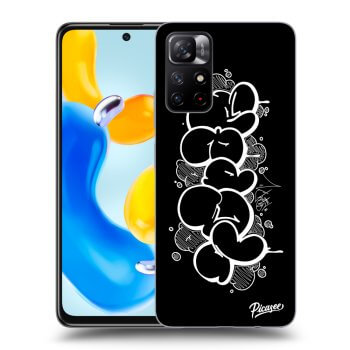 Picasee silikónový prehľadný obal pre Xiaomi Redmi Note 11S 5G - Throw UP