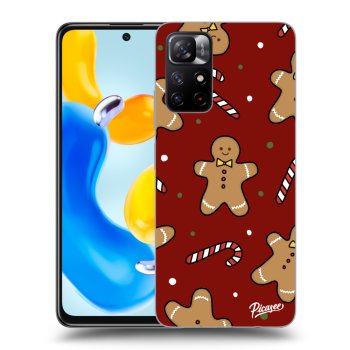 Picasee silikónový čierny obal pre Xiaomi Redmi Note 11S 5G - Gingerbread 2