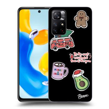 Obal pre Xiaomi Redmi Note 11S 5G - Christmas Stickers
