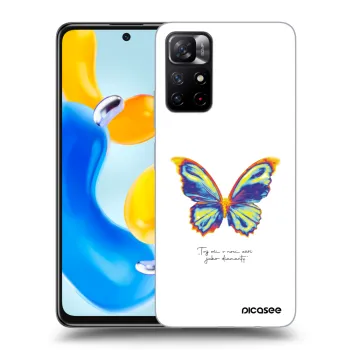 Obal pre Xiaomi Redmi Note 11S 5G - Diamanty White