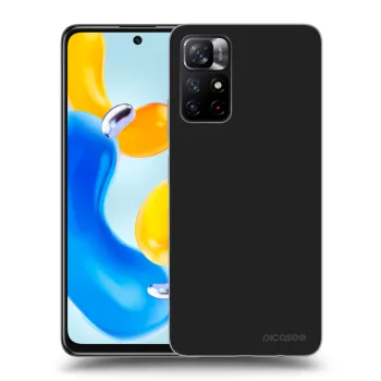 Picasee silikónový čierny obal pre Xiaomi Redmi Note 11S 5G - Clear