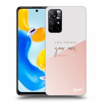 Picasee silikónový čierny obal pre Xiaomi Redmi Note 11S 5G - You create your own opportunities