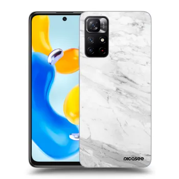 Obal pre Xiaomi Redmi Note 11S 5G - White marble