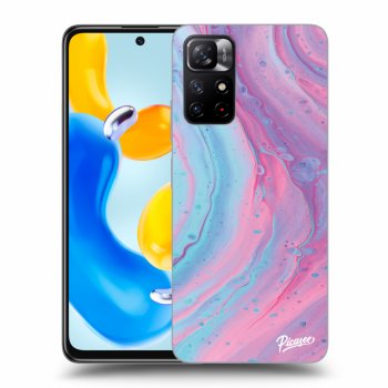 Obal pre Xiaomi Redmi Note 11S 5G - Pink liquid