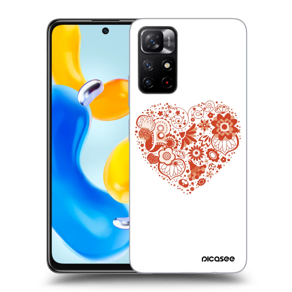 Picasee ULTIMATE CASE pro Xiaomi Redmi Note 11S 5G - Veľké srdce