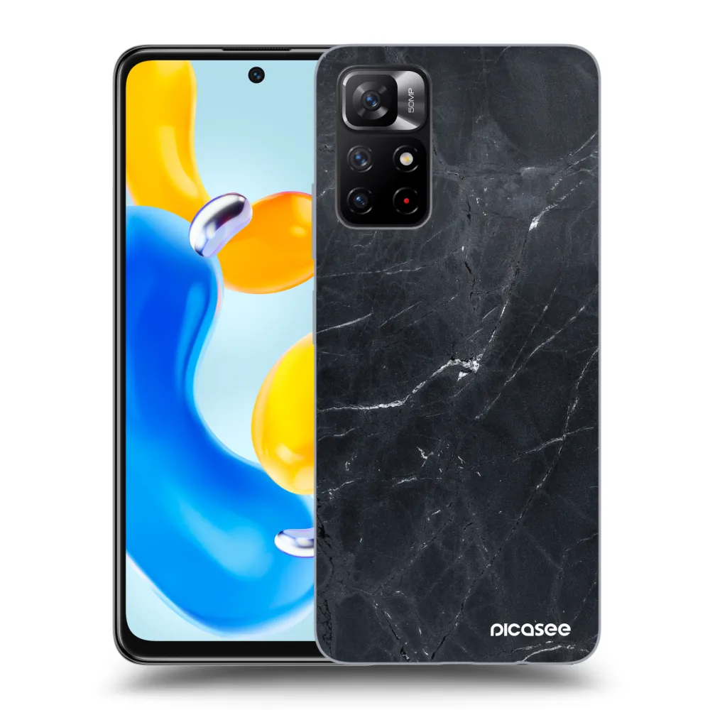 Picasee ULTIMATE CASE pro Xiaomi Redmi Note 11S 5G - Black marble
