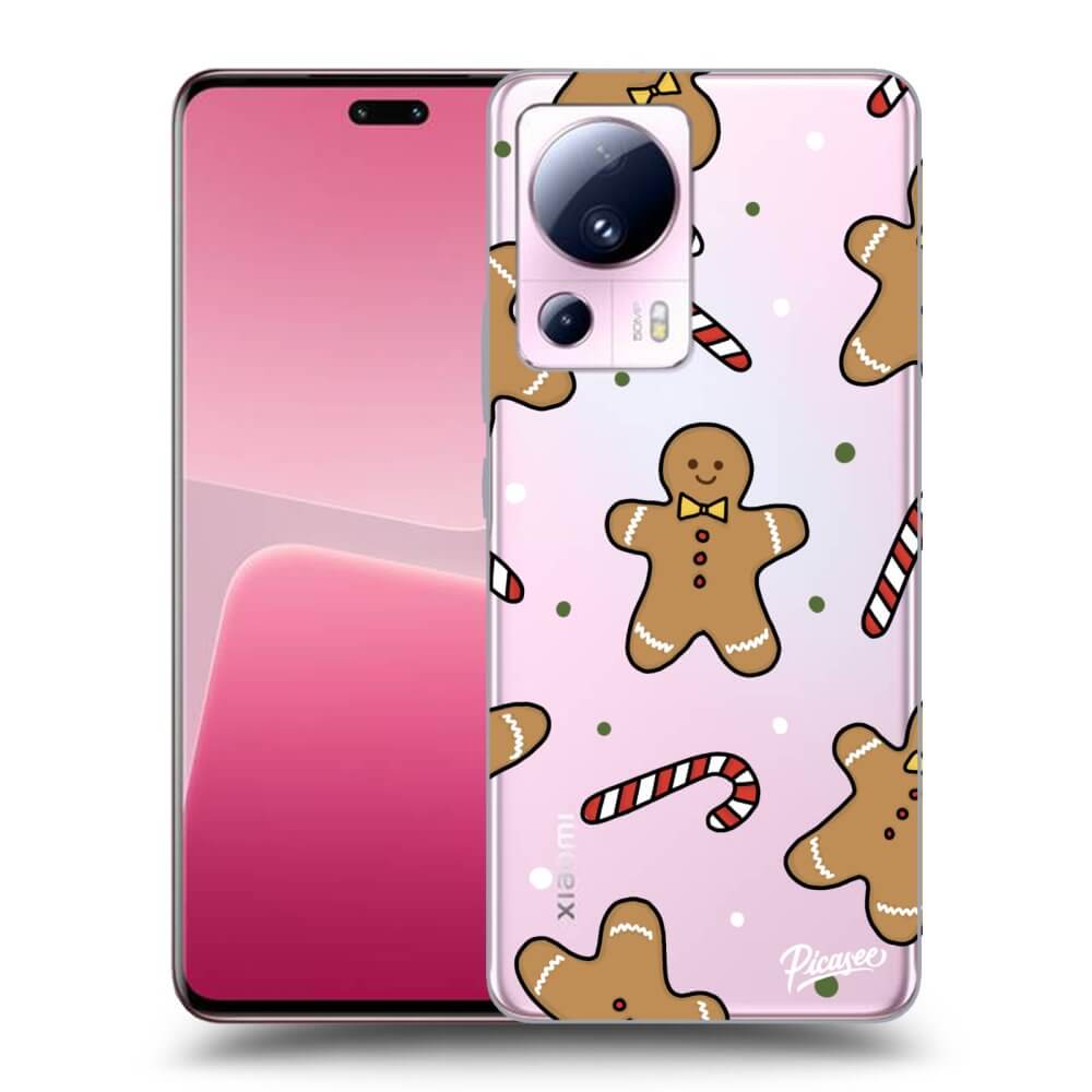 Picasee silikónový prehľadný obal pre Xiaomi 13 Lite - Gingerbread