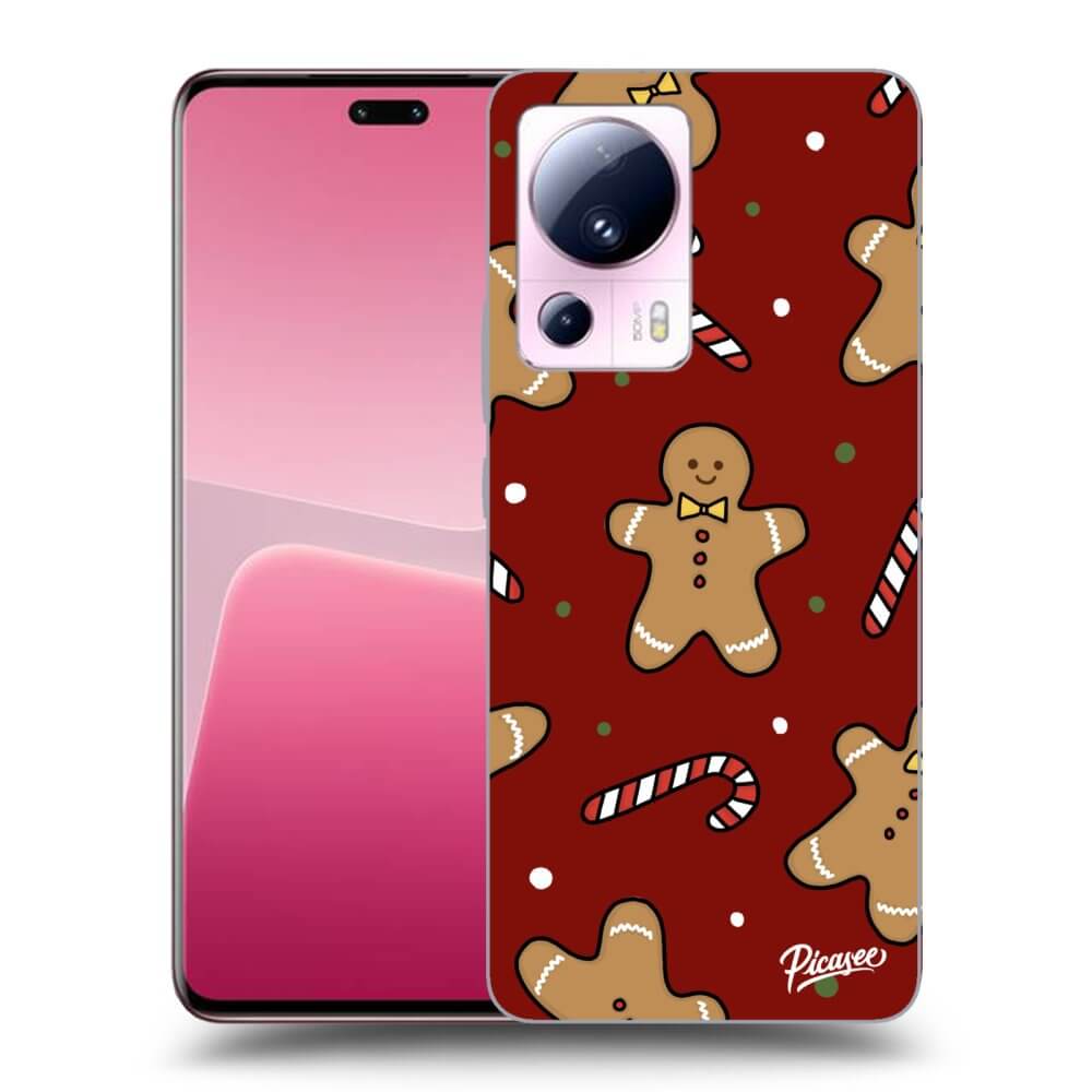 Picasee silikónový prehľadný obal pre Xiaomi 13 Lite - Gingerbread 2