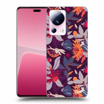 Obal pre Xiaomi 13 Lite - Purple Leaf