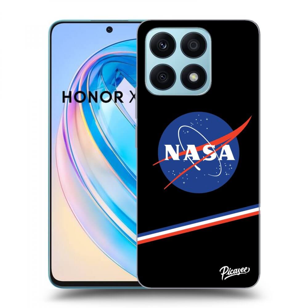 Picasee silikónový čierny obal pre Honor X8a - NASA Original