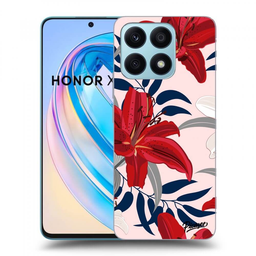 Picasee ULTIMATE CASE pro Honor X8a - Red Lily