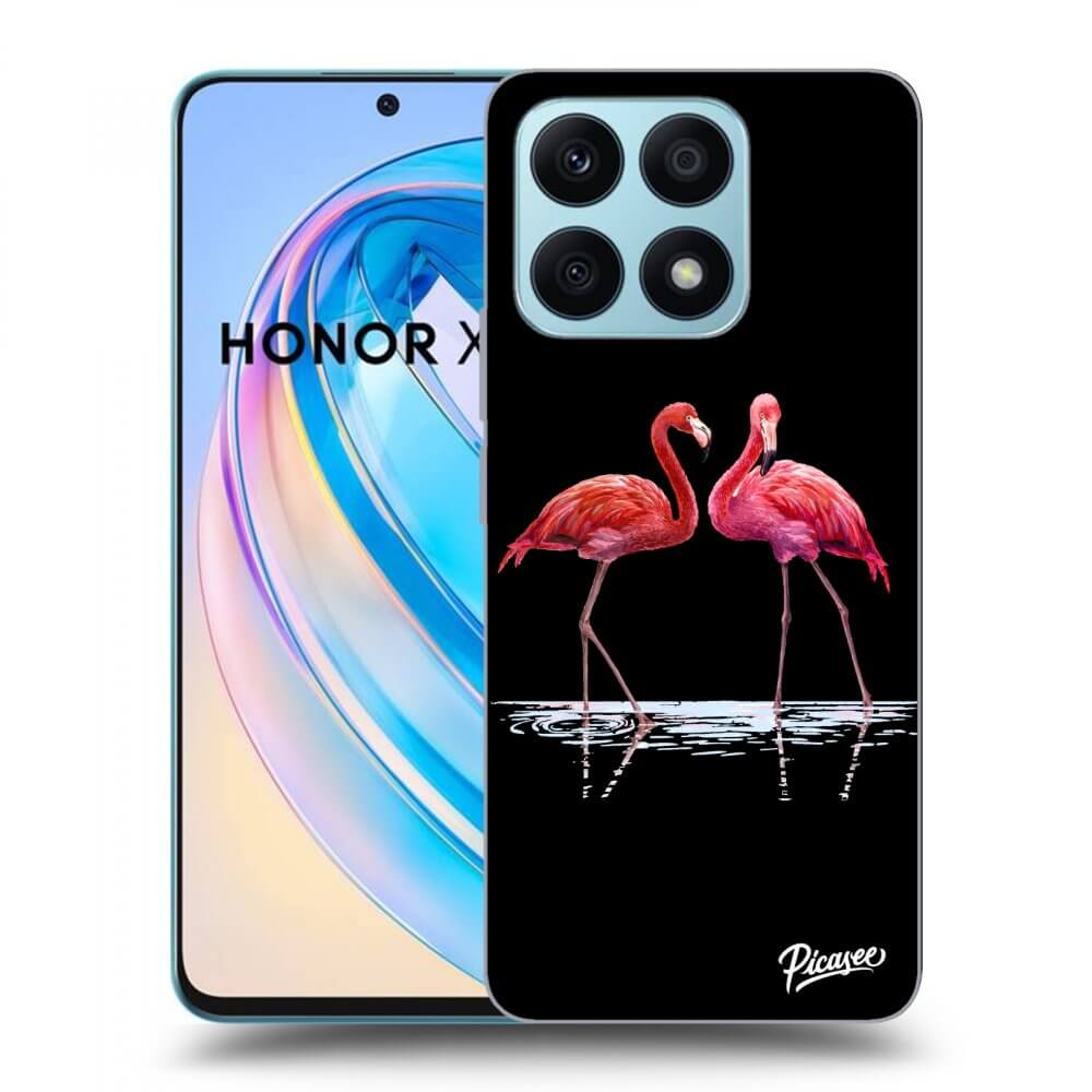 Picasee ULTIMATE CASE pro Honor X8a - Flamingos couple