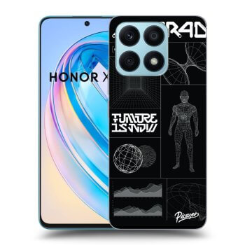 Picasee silikónový čierny obal pre Honor X8a - BLACK BODY