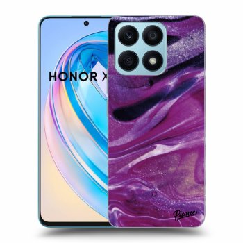 Obal pre Honor X8a - Purple glitter