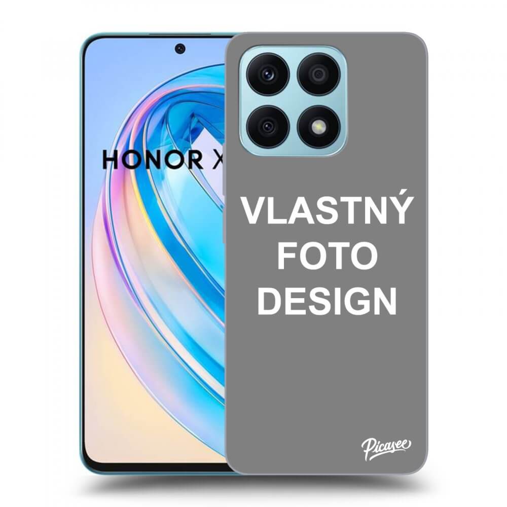 Picasee silikónový prehľadný obal pre Honor X8a - Vlastný fotka/motiv