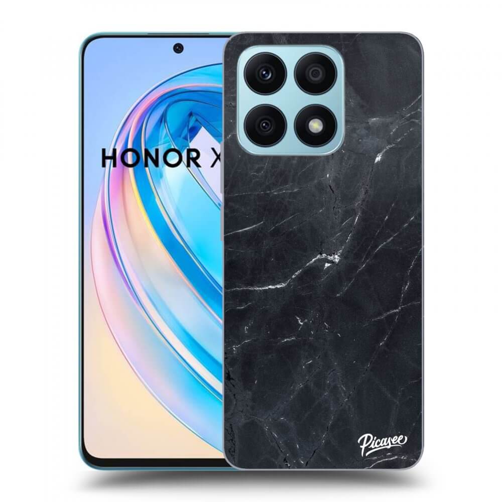 Picasee ULTIMATE CASE pro Honor X8a - Black marble