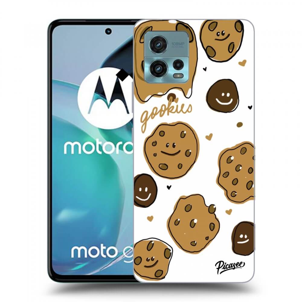 Picasee silikónový čierny obal pre Motorola Moto G72 - Gookies