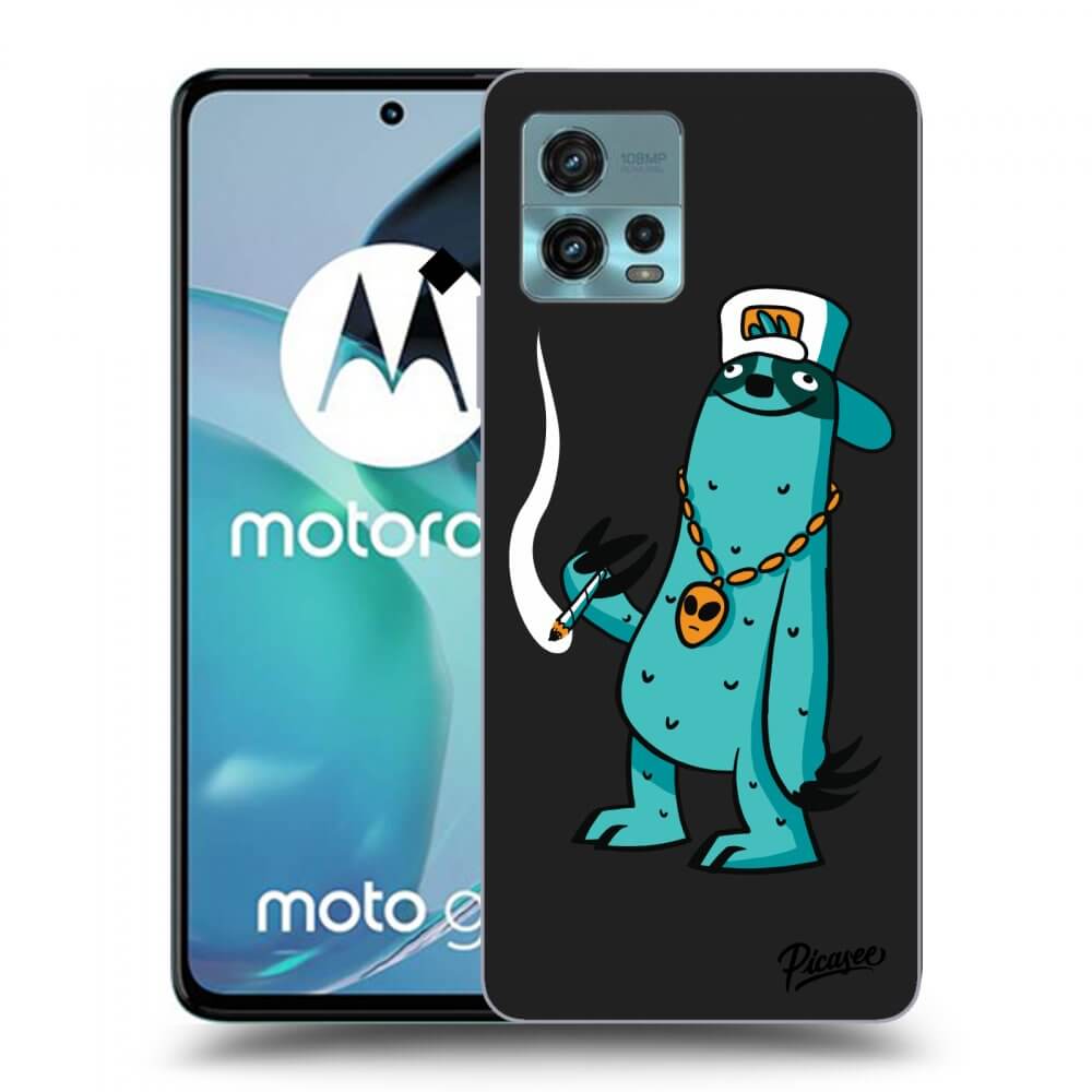 Picasee silikónový čierny obal pre Motorola Moto G72 - Earth - Je mi fajn