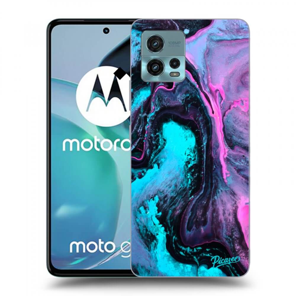 Picasee silikónový prehľadný obal pre Motorola Moto G72 - Lean 2