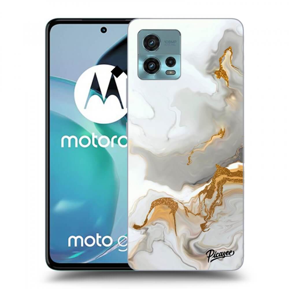 Picasee silikónový čierny obal pre Motorola Moto G72 - Her
