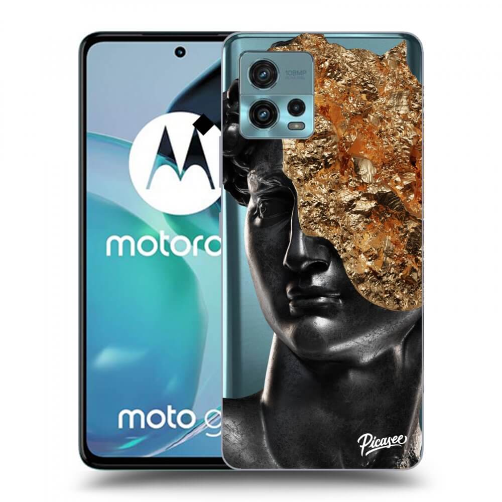 Picasee silikónový prehľadný obal pre Motorola Moto G72 - Holigger