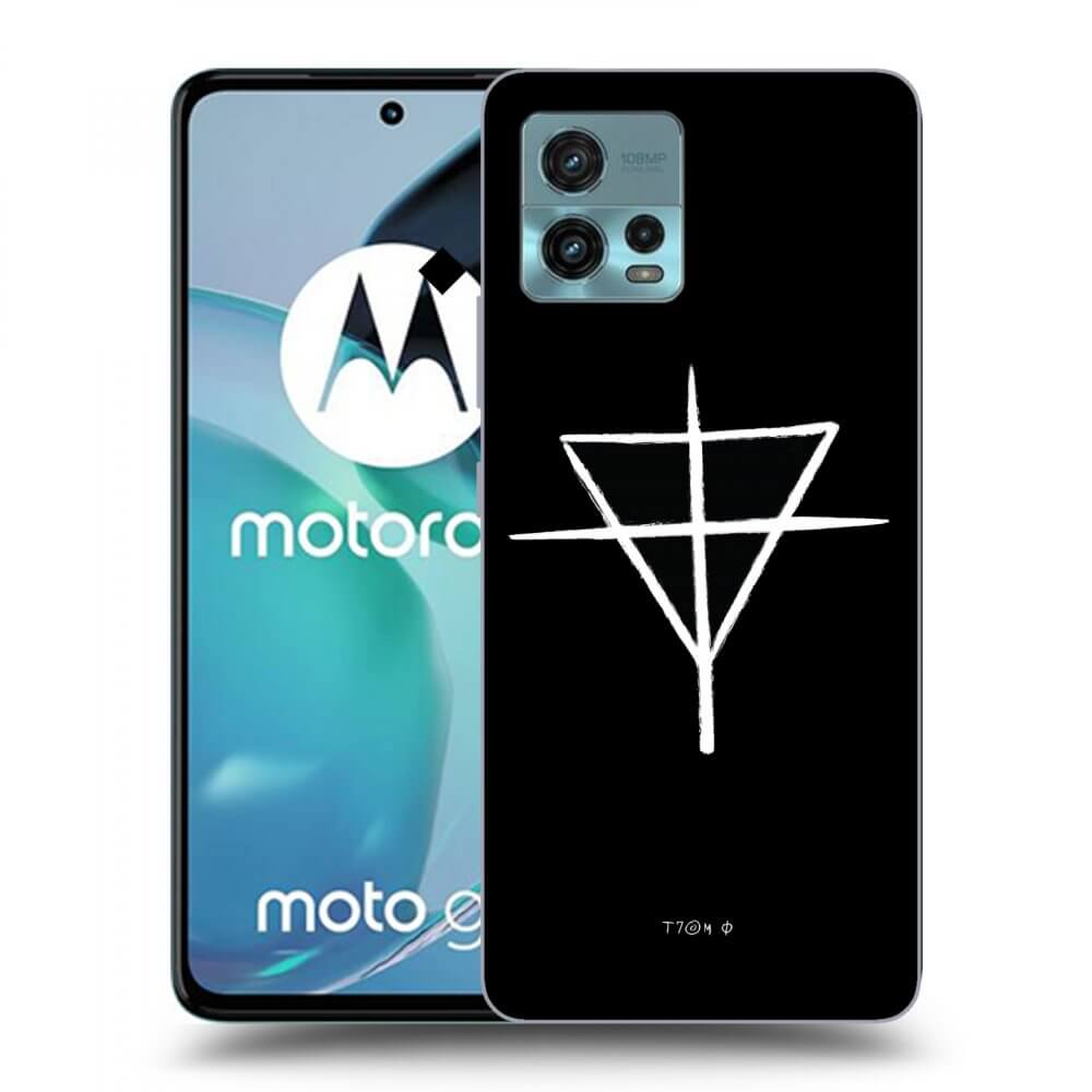 Picasee silikónový čierny obal pre Motorola Moto G72 - ONEMANSHOW THE GAME