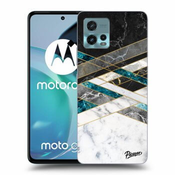 Obal pre Motorola Moto G72 - Black & White geometry