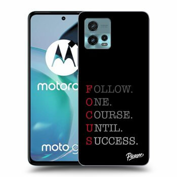 Picasee silikónový čierny obal pre Motorola Moto G72 - Focus