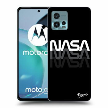 Picasee silikónový čierny obal pre Motorola Moto G72 - NASA Triple