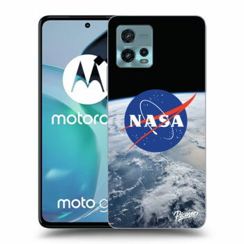 Picasee silikónový čierny obal pre Motorola Moto G72 - Nasa Earth