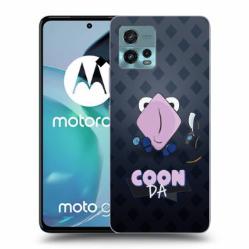 Picasee silikónový čierny obal pre Motorola Moto G72 - COONDA holátko - tmavá