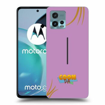 Picasee silikónový čierny obal pre Motorola Moto G72 - COONDA růžovka
