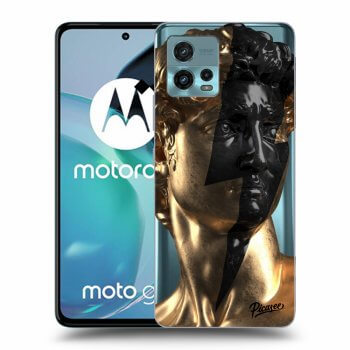 Picasee silikónový prehľadný obal pre Motorola Moto G72 - Wildfire - Gold