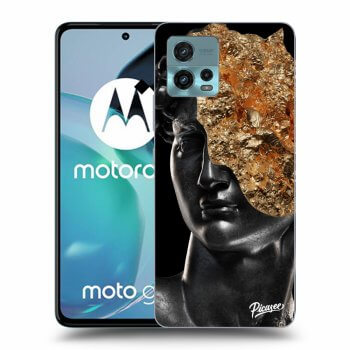 Picasee silikónový čierny obal pre Motorola Moto G72 - Holigger