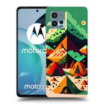 Picasee silikónový čierny obal pre Motorola Moto G72 - Alaska