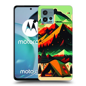 Picasee silikónový čierny obal pre Motorola Moto G72 - Montreal